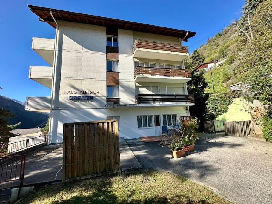 Cozy Flat For 2 Ideal Location Near Riederalp Mörel Buitenkant foto